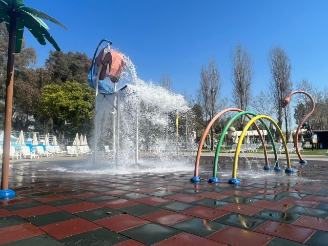  Fuentes del parque acuático 