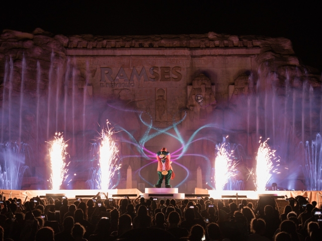 Espectáculo nocturno en Gardaland 