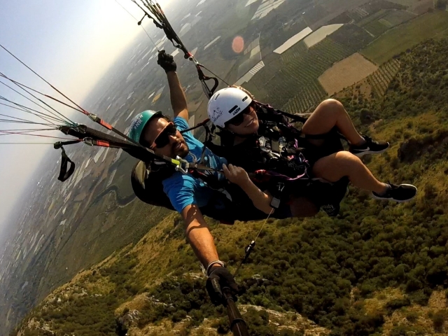  Vuelo en parapenle cerca de Roma 