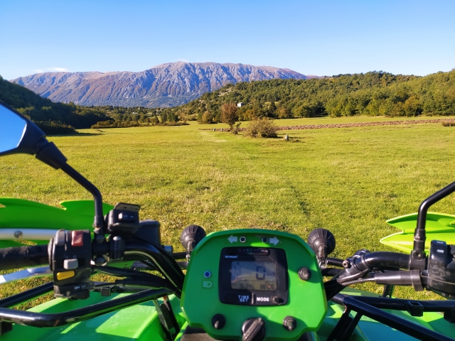 Subiendo uno de nuestros cuatrimotos