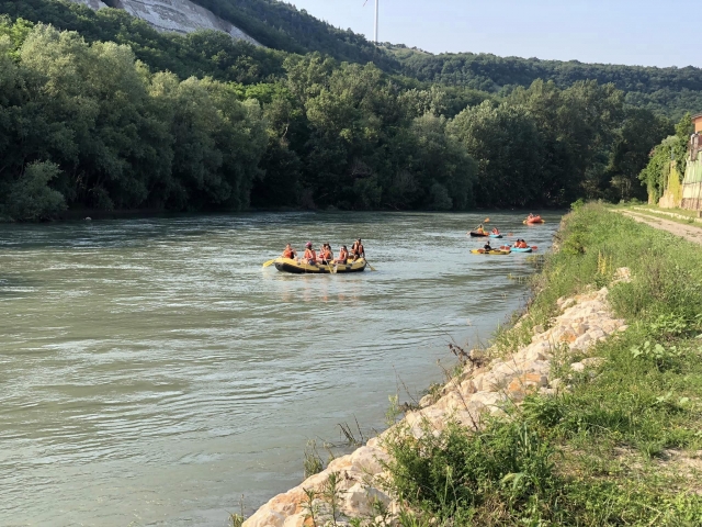Rafting en el centro del Adige 