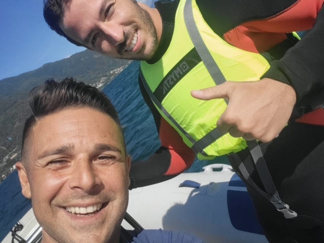 Estudianle e instructor