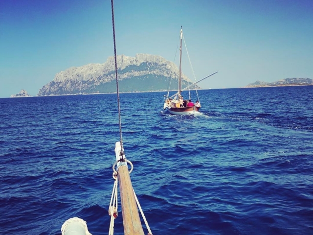 En el mar de Cerdeña