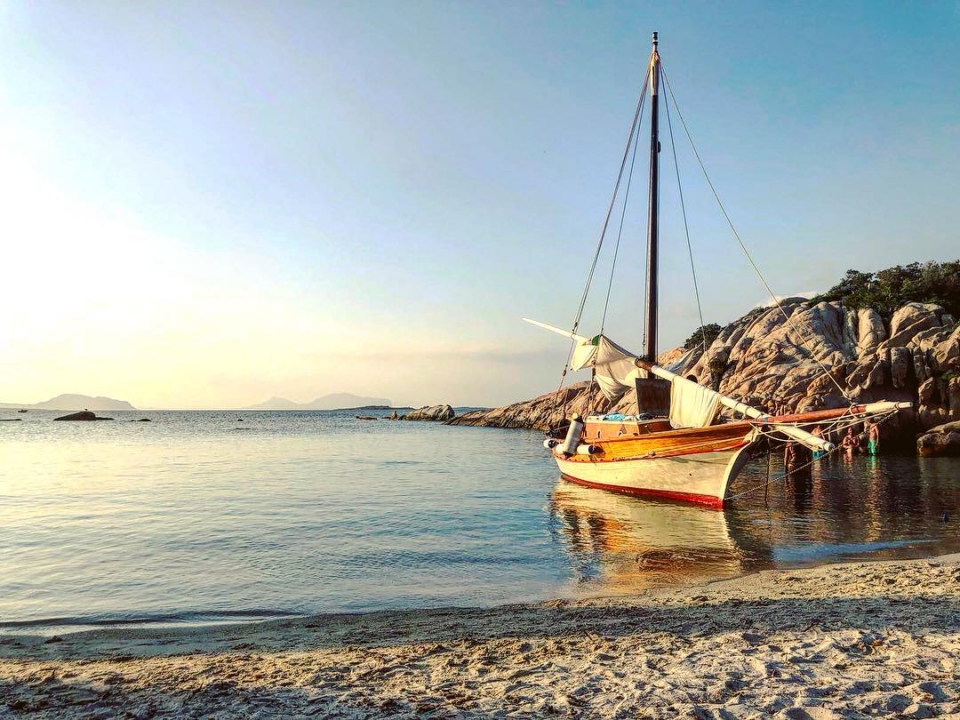  Maravillosa playa sarda 