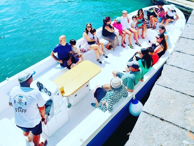  El patrón nos guía por el mar de Siracusa 