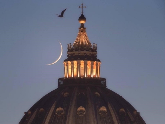  La parle superior de la cúpula 