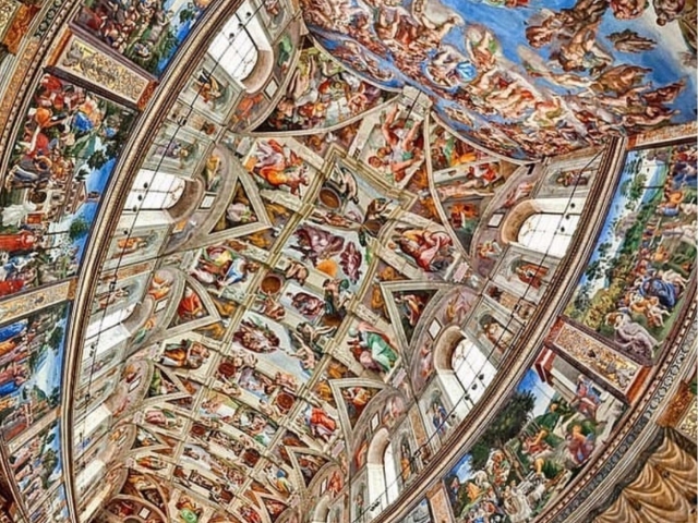  Bóveda de la Capilla Sixtina 