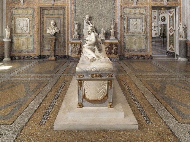  Salas de la Galería Borghese 