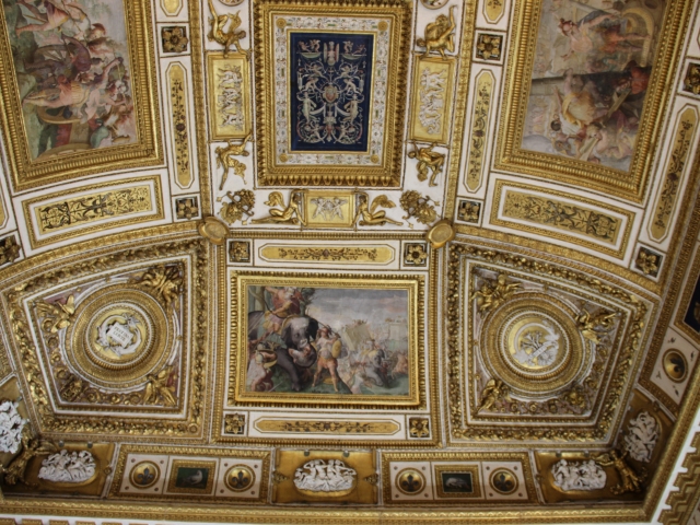  Techos con frescos del Castel Sant'Angelo 