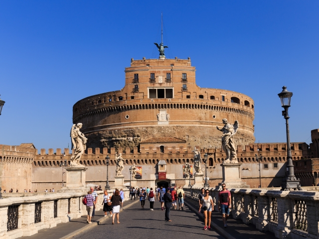  Entrada al Castel Sant'Angelo 