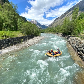 Sesión de Rafting Clásico en el Dora Baltea 1H
