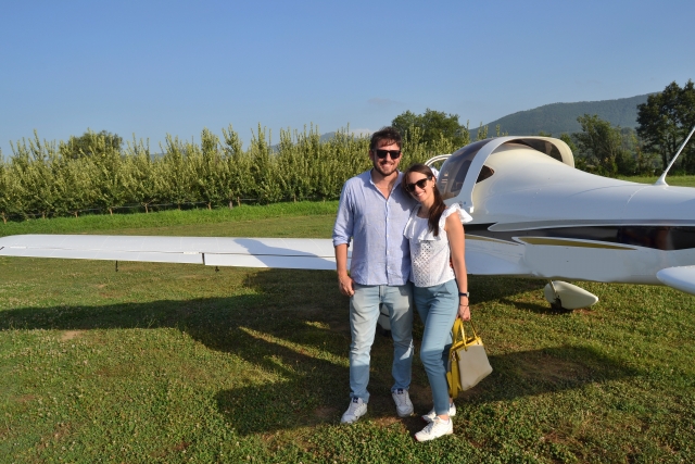  Listos para partir desde Sant'Agamarra 