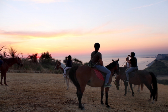  Atardeces a caballo en Pesaro 