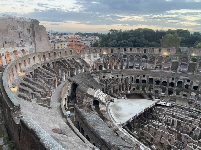  Vista desde arriba del Coliseo 