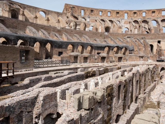  El interior del Coliseo 