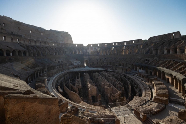  El Coliseo visto desde dentro