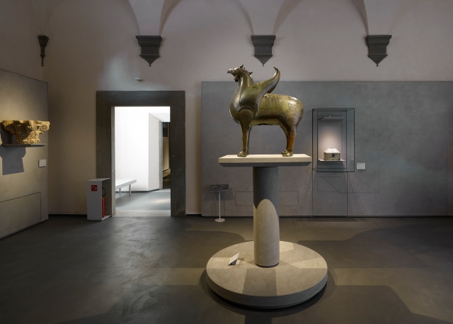  Grifo dentro del Museo 