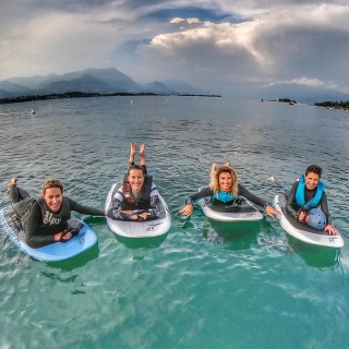 Lección de Efoil en el lago de Garda 90 min
