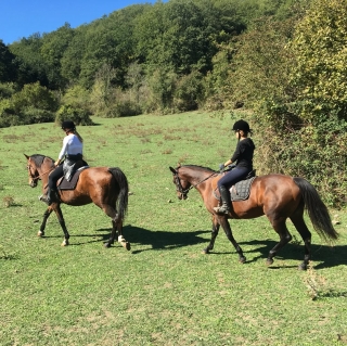 Paseo a caballo por el Bosque Sacrofano 2H
