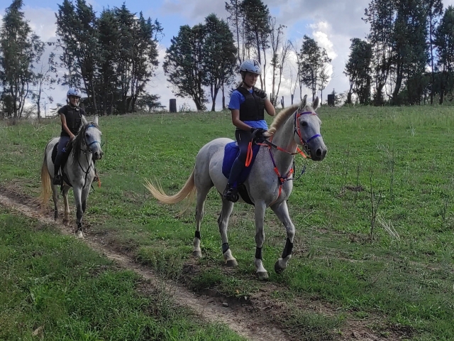  Listo para partir hacia el Parco del Veio 