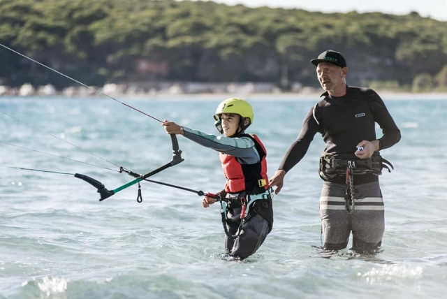  Una hora de kitesurf en Punta Tretsu 