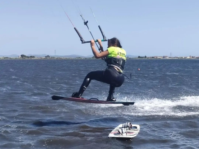  Lección avanzada de kitesurf 