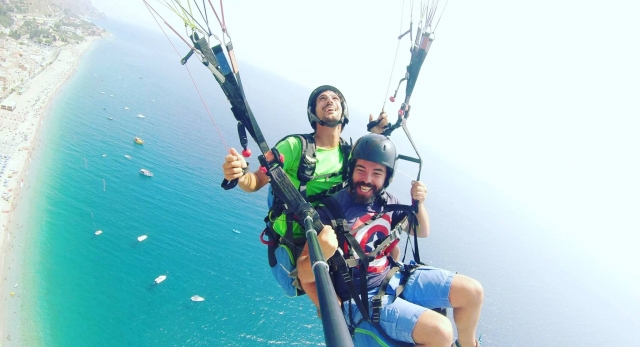 Diversión en parapenle 