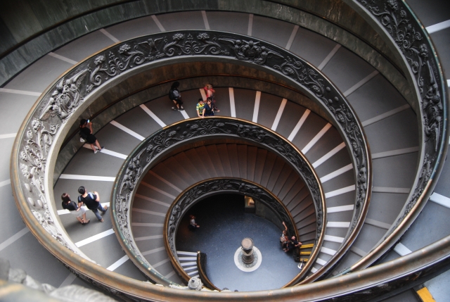  Escaleras de caracol del Museo 