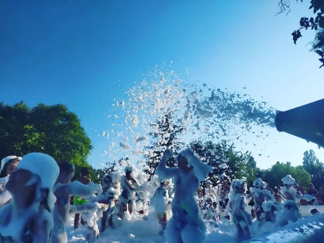 Fiesta de la espuma