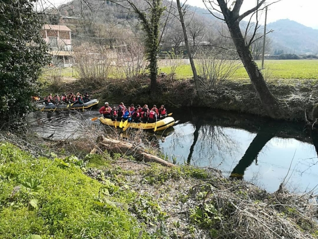  Sesión de rafting en Roma 