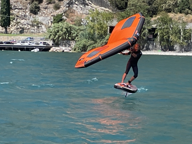  Wing Foil en el lago de Garda 