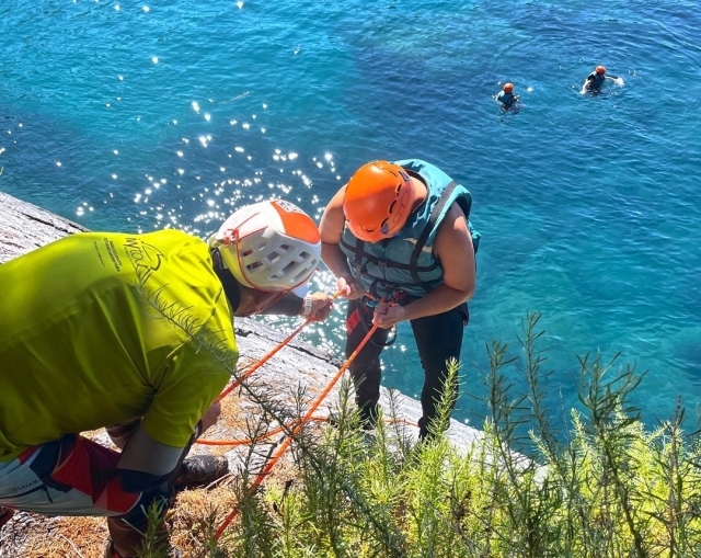  Preparando el descenso 