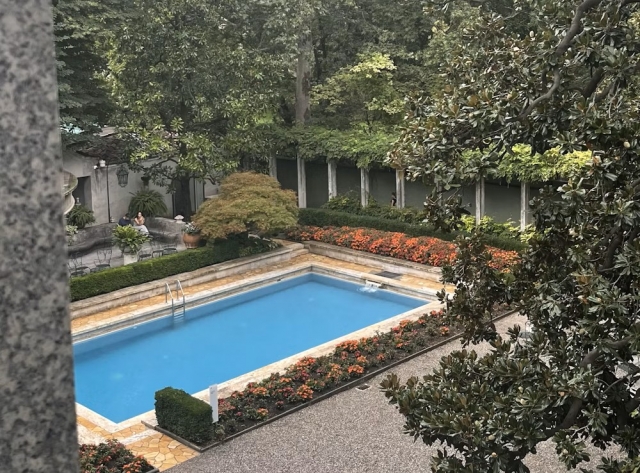  Vista de Villa Necchi