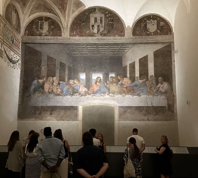  Última Cena de Leonardo 