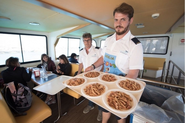  pasta con pesto al estilo Trapani 