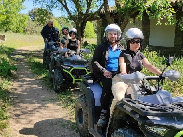 Excursión cuatrimoto de Bolly a la nuraghe piscu, 4h