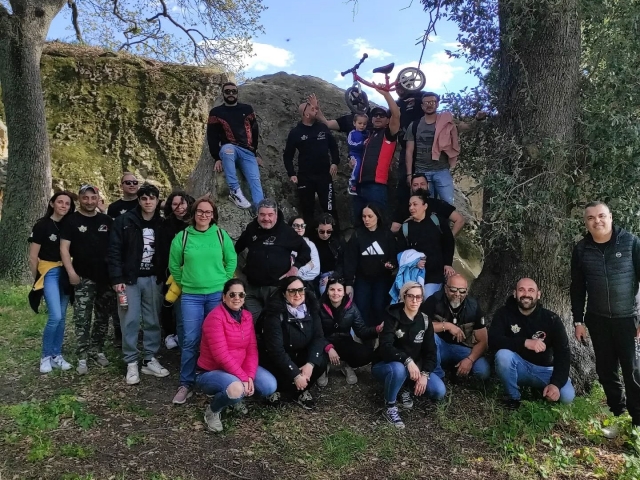  durante la ruta cuádruple en Guasila 