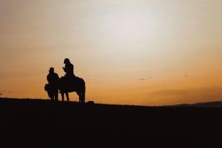 Paseo a caballo en pareja de 1 hora en Olgiate Comasco