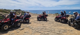 Tour en cuatrimoto por el matorral mediterráneo de Gallipoli 1h 30