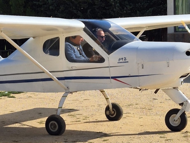  Ultraligero en salida