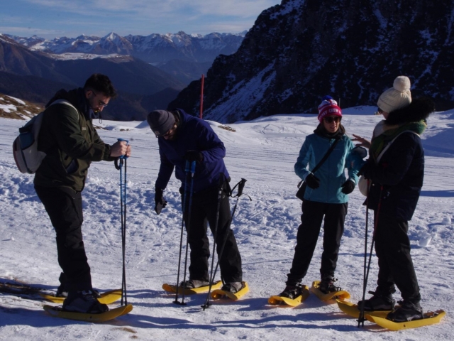 Rutas con raquetas de nieve 