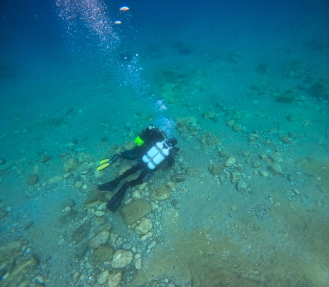  por primera vez en el fondo marino 