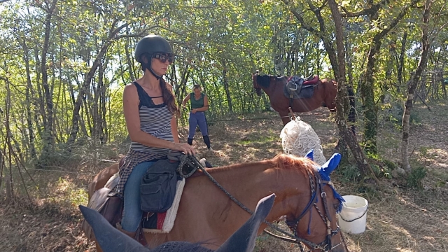 Cabalgamarra en Terzolle Torrent 1h30min