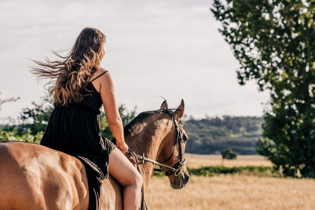 Cabalgando con el viento en el pelo 
