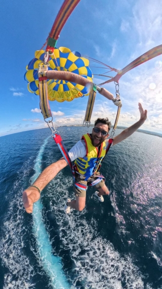 Parasailing individual Cala Ponte 15 minutos