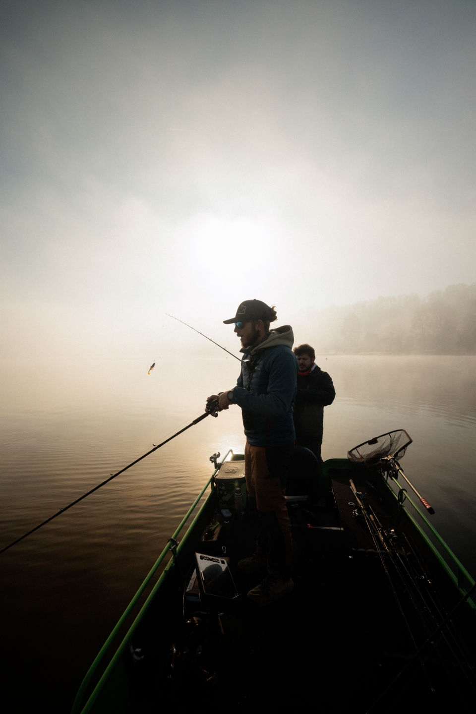  Pesca al atardecer 