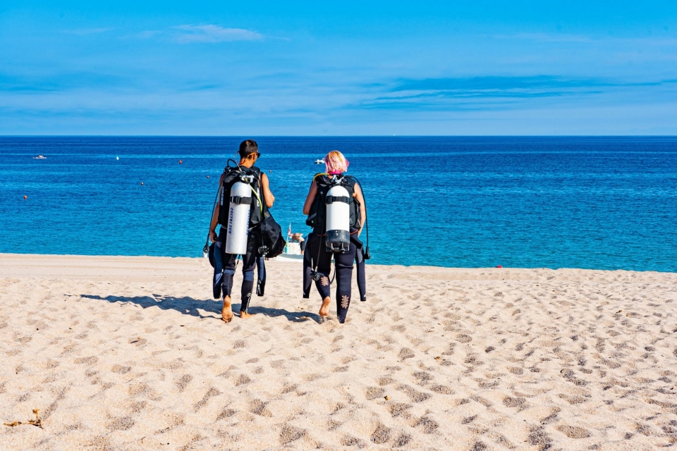  Prueba el buceo en Capo d'Orso 
