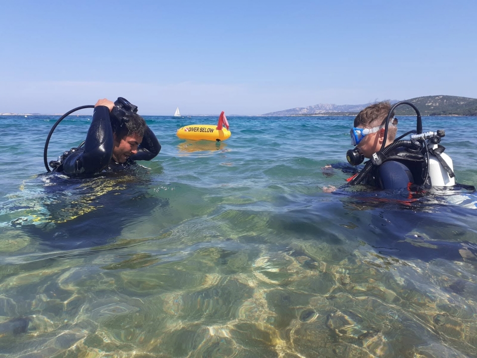  Bautismo submarino en Cerdeña