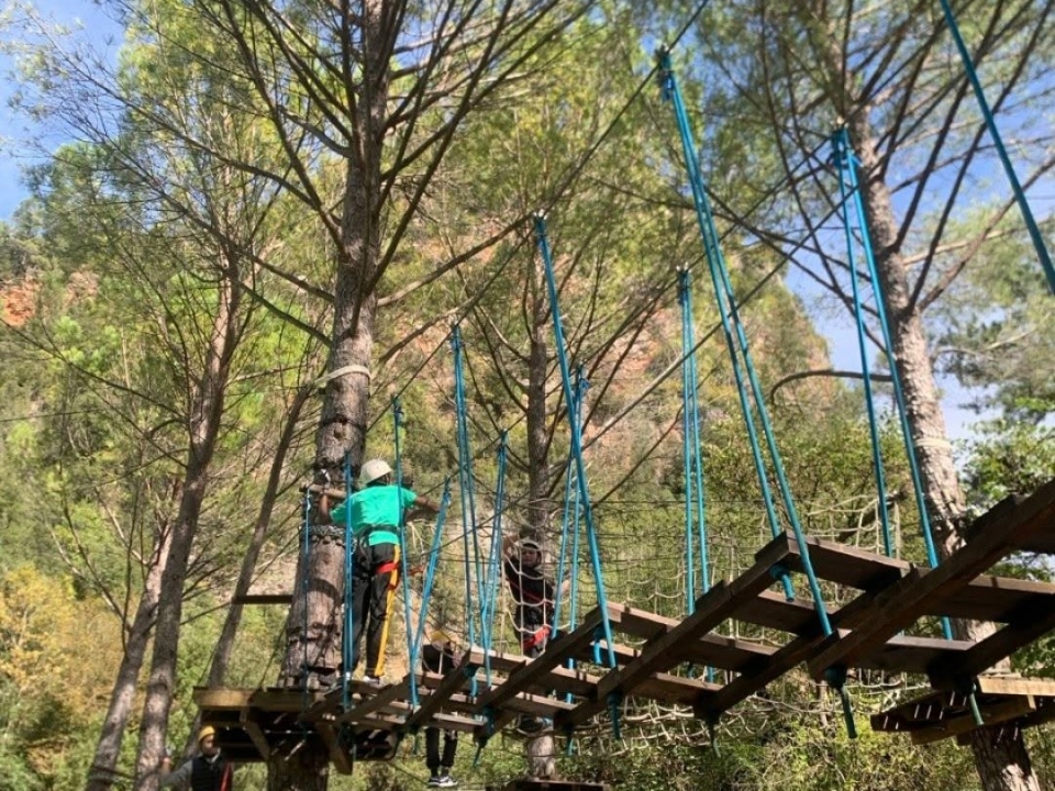  Parque de aventuras en Perugia