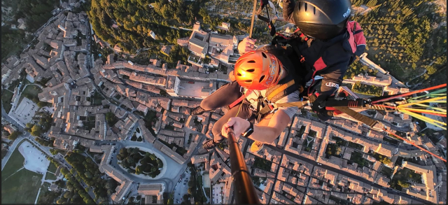  Vuelo en parapente por Monte Ingino
